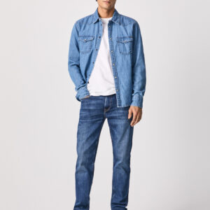 شلوار جین په په جینز Pepe Jeans Jean Blue HATCH Slim Fit PM206323WS82