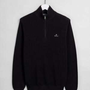 بافت اسپرت نیم زیپ اورجینال گانت Gant Cotton Piqué Half-Zip Sweater 8030523