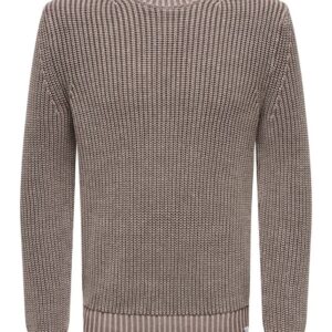 بافت اسپرت اورجینال اونلی اند سانز Only & Sons ONSPRIAM REG 7 WA Shed Struc Crew Knit 22029802