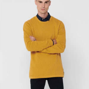پلیور اسپرت اورجینال Only & Sons Onspanter Life 12 Struc Crew Knit 22016980