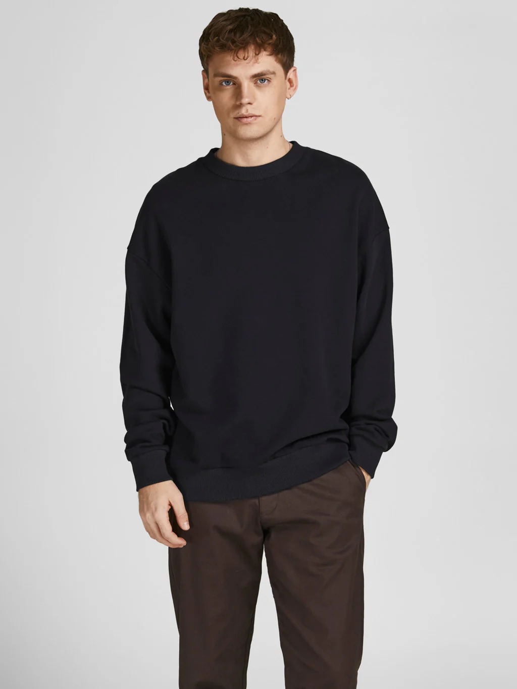دورس مردانه اورجینال سلکتد هوم Selected Homme SLHEMANUEL Soft Crew Neck Sweat 16092573