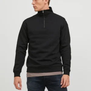 دورس نیم زیپ مردانه اورجینال جک اند جونز Jack & Jones JIESTAR BASIC Sweat Half Zip 12210831